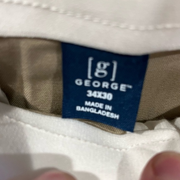George Tan Chinos Straight-Leg Polished Finish - Picture 7 of 13